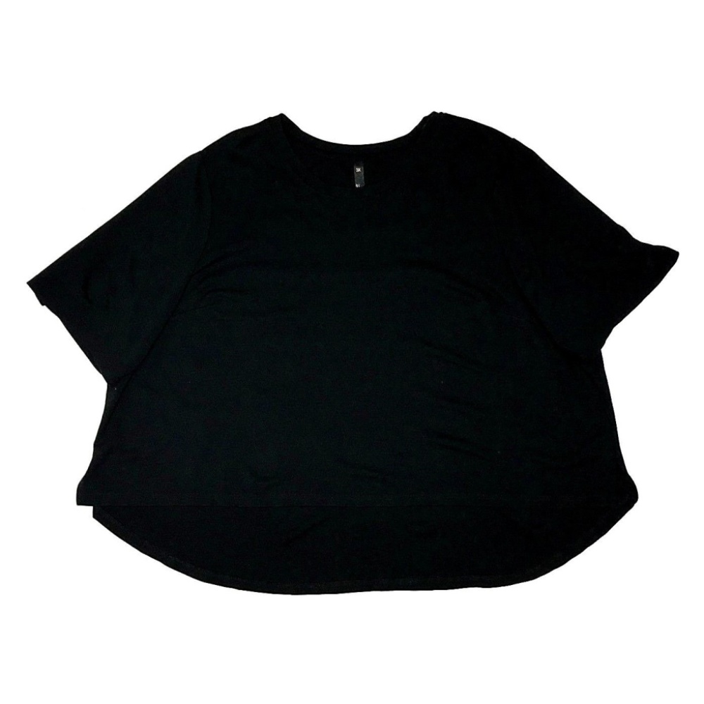 Seven7 Short Sleeve Hi Lo Crop Top